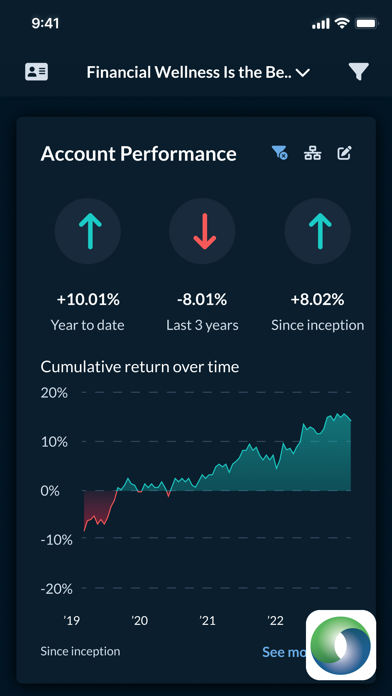 Opal Wealth Advisors Portal iPhone screenshot 1 - Finance app