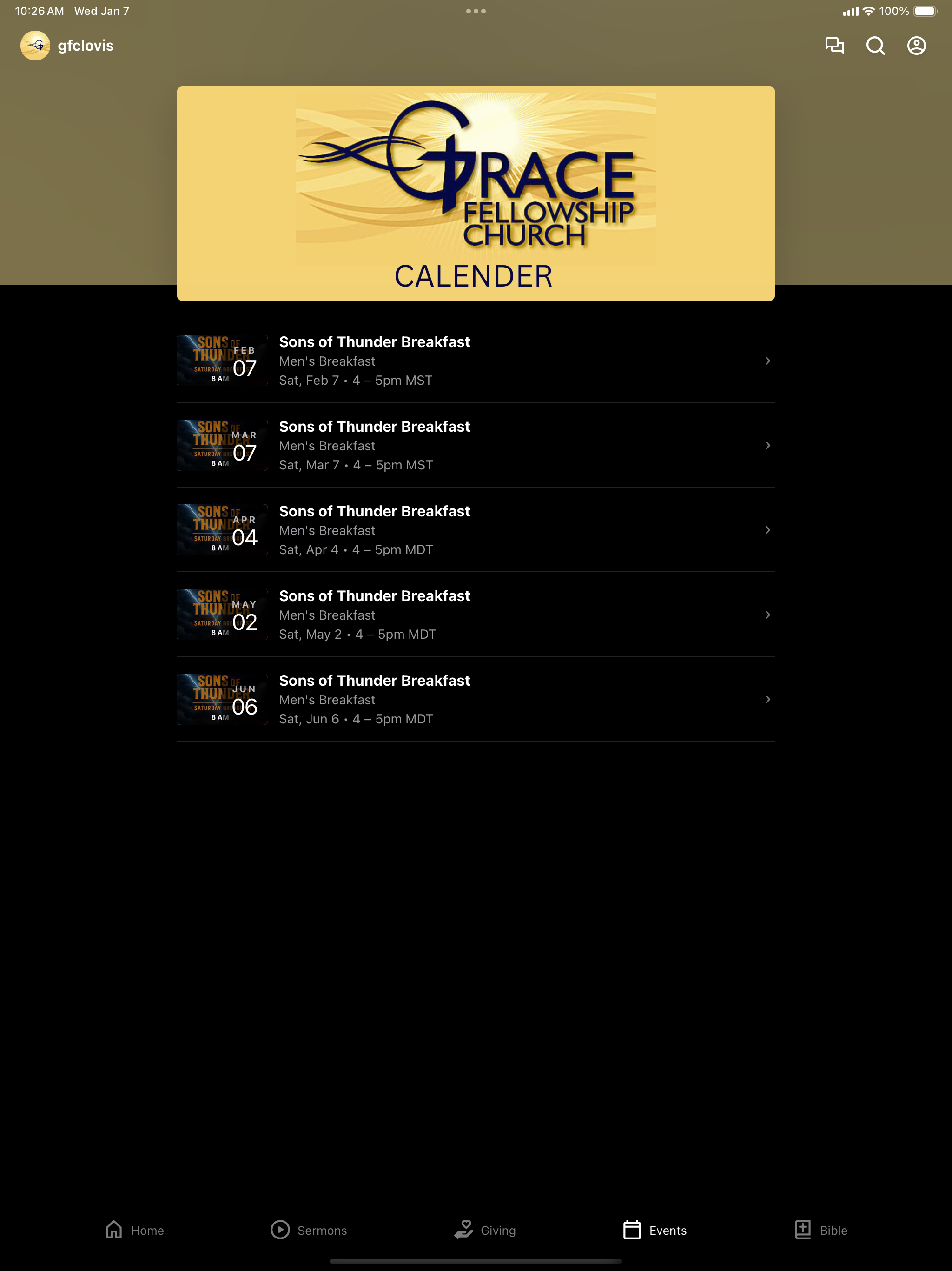 Grace Fellowship Church Clovis screenshot 6