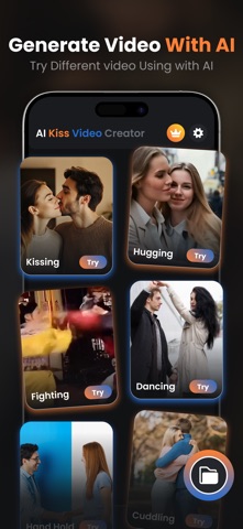 AI Kissing Video Generator screenshot