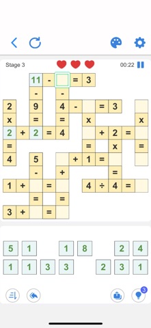 Cross Math - Logic Puzzle Screenshot 2 of 7