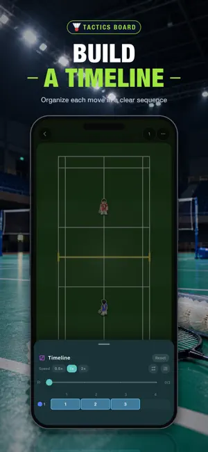 Badminton Board - Tactics screenshot 3