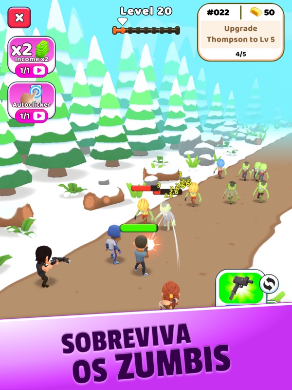 Survivor Idle Run: Zombie RPG screenshot 10