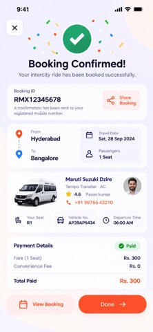 Roamix Cabs screenshot 6