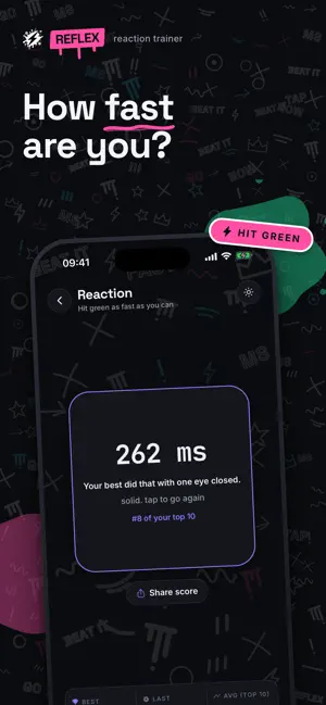 Reflex: Reaction Trainer screenshot 1