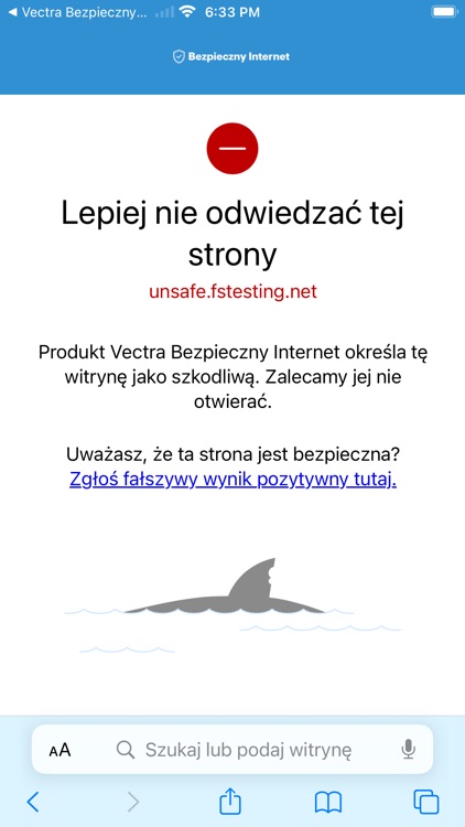 Vectra Bezpieczny Internet screenshot-7