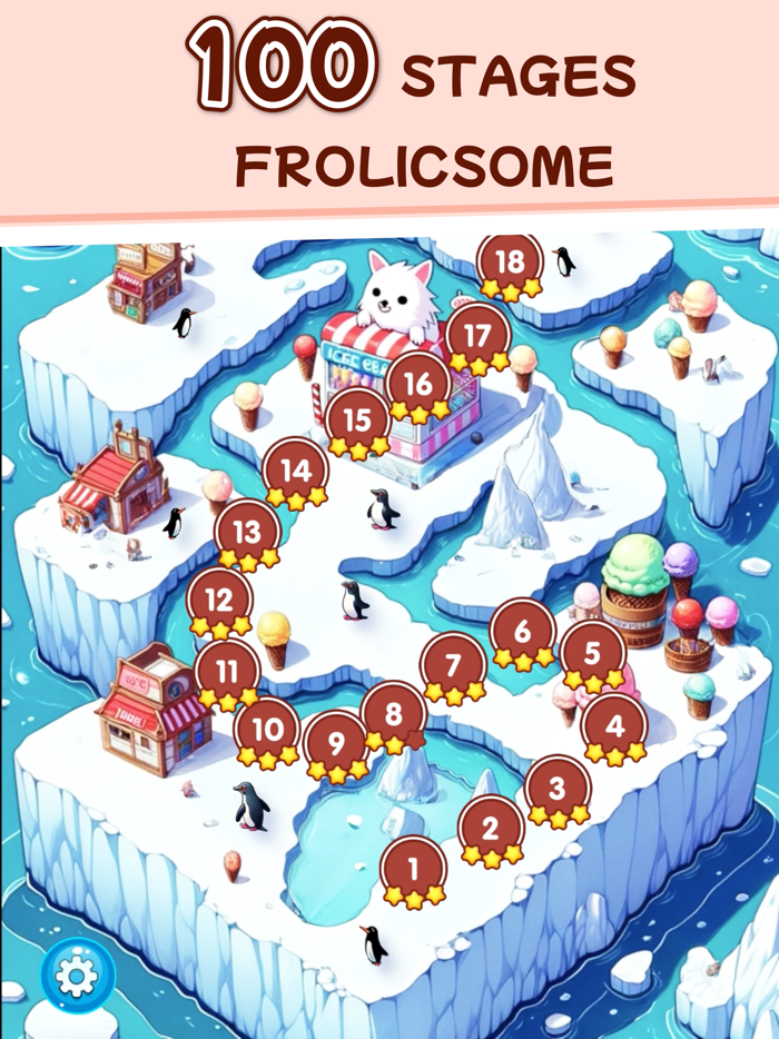 Polar Bear HOT SWEETS Match3