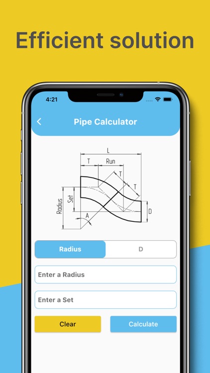 Offset Pipe Calculator