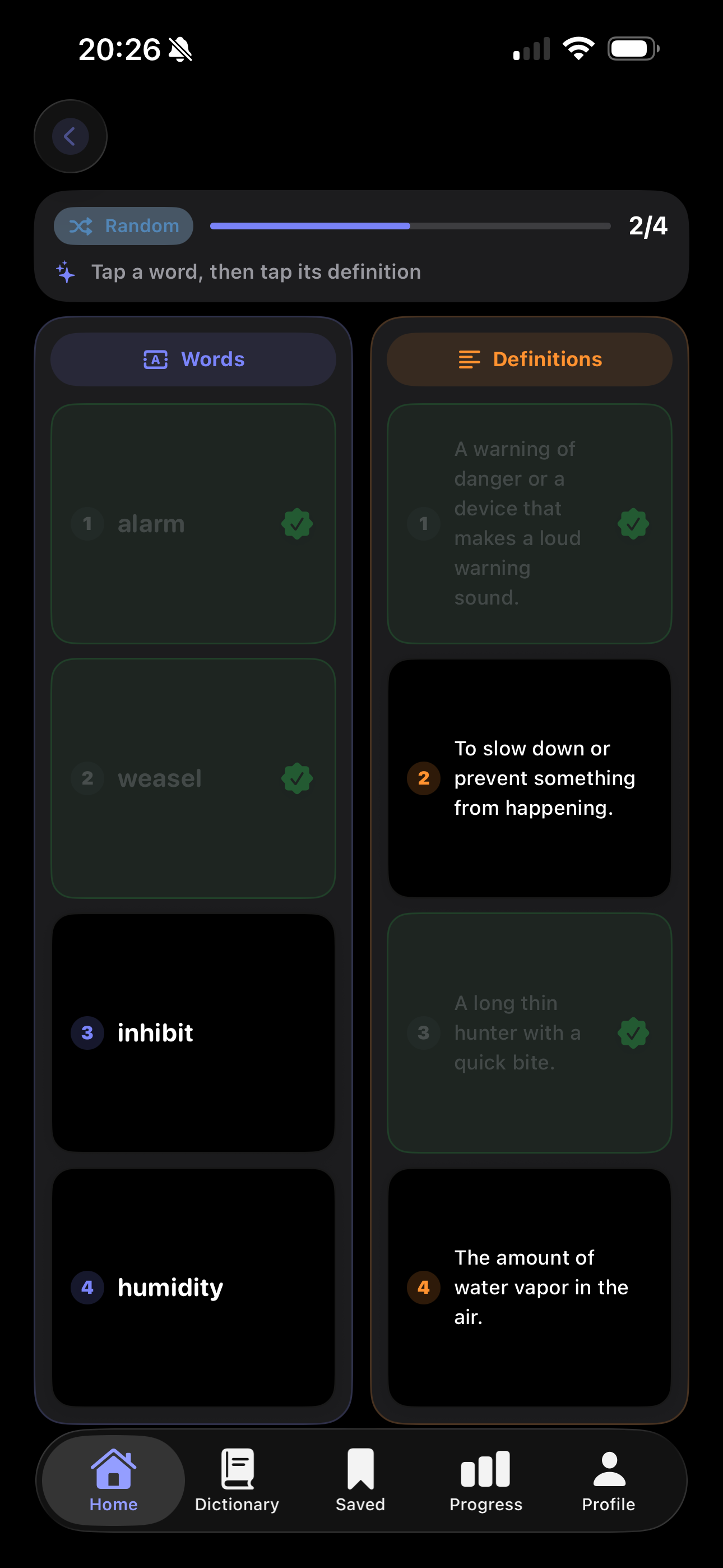 Gladlex: Daily Vocabulary screenshot 4