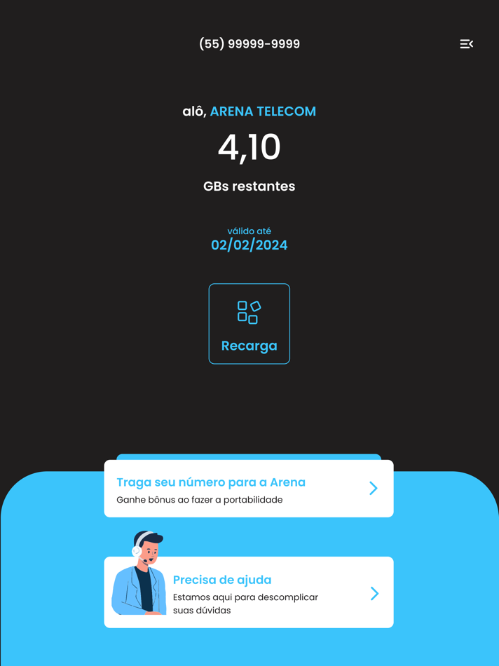 #2. Arena Telecom (iOS) Podle: Contel Telecom