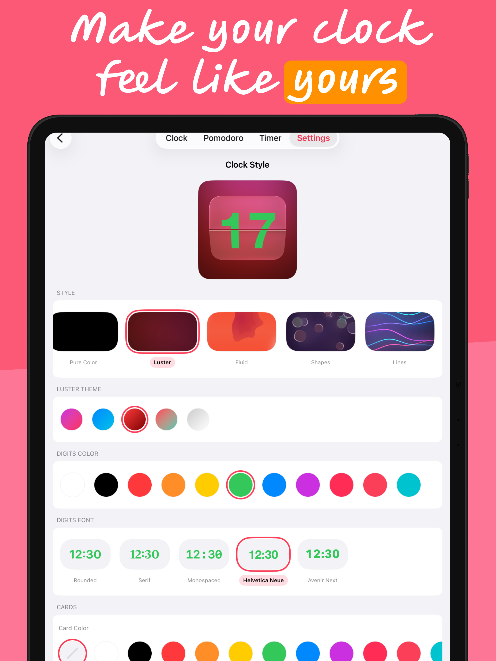 Liquid Clock - No Ads screenshot 14