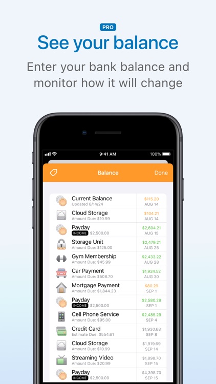 Chronicle - Bill Organizer screenshot-7