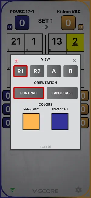 V-Score Referee screenshot 3