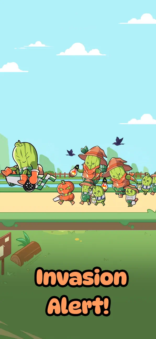 Cat vs Cucumber iOS Mod IPA screenshot 5 - iOS game interface