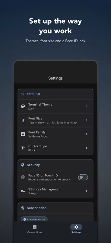 Mobile SSH Terminal screenshot 7 of 10