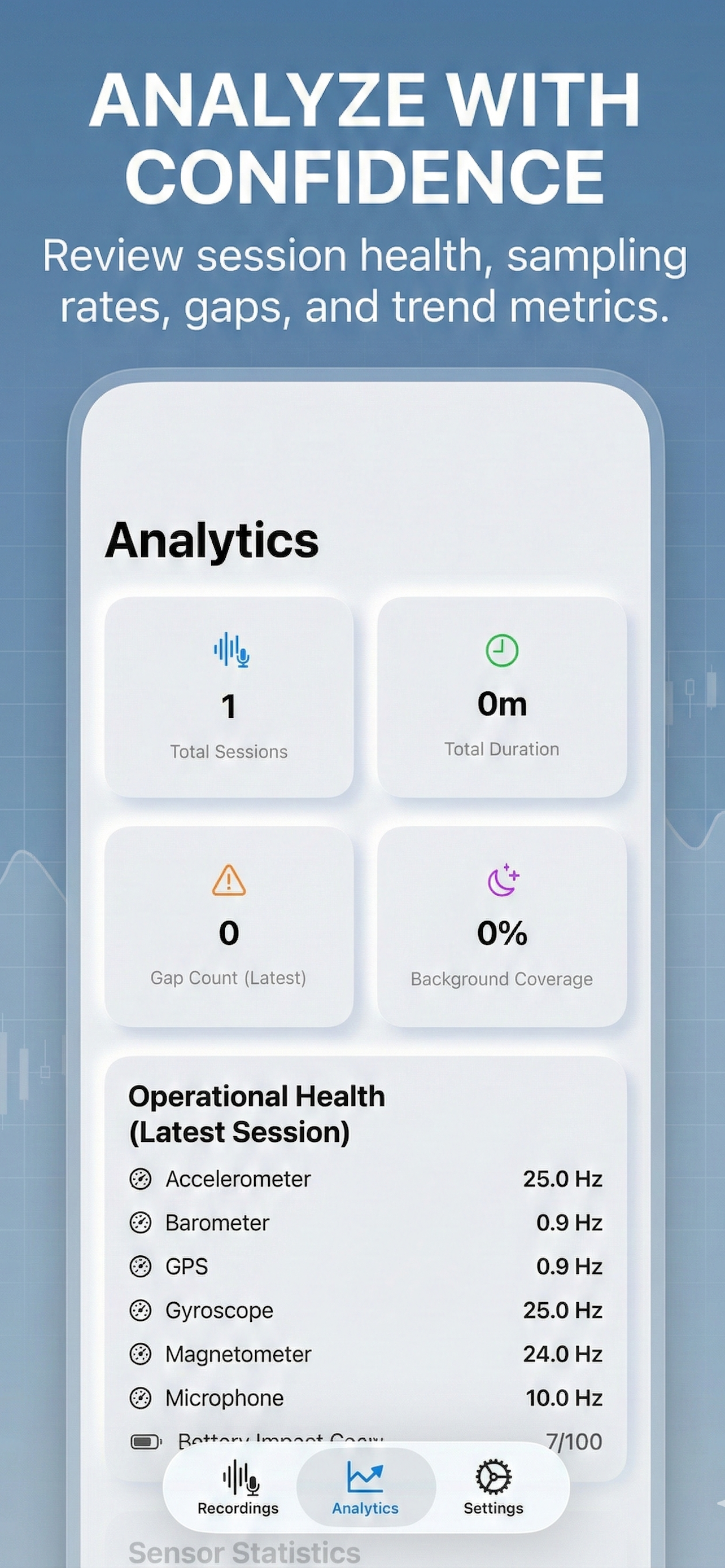 Sensor Data Pro screenshot 3