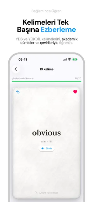 YDS YÖKDİL Kelime Kartları screenshot 2