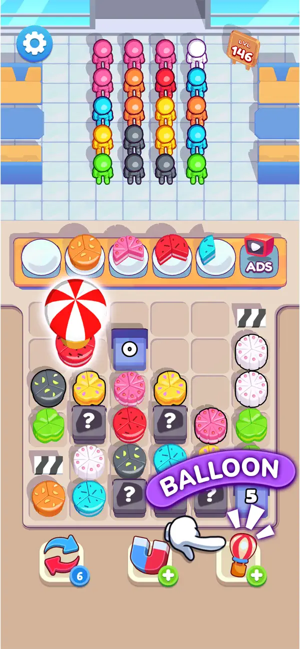 Screenshot #3 pour Cake Out Master Puzzle