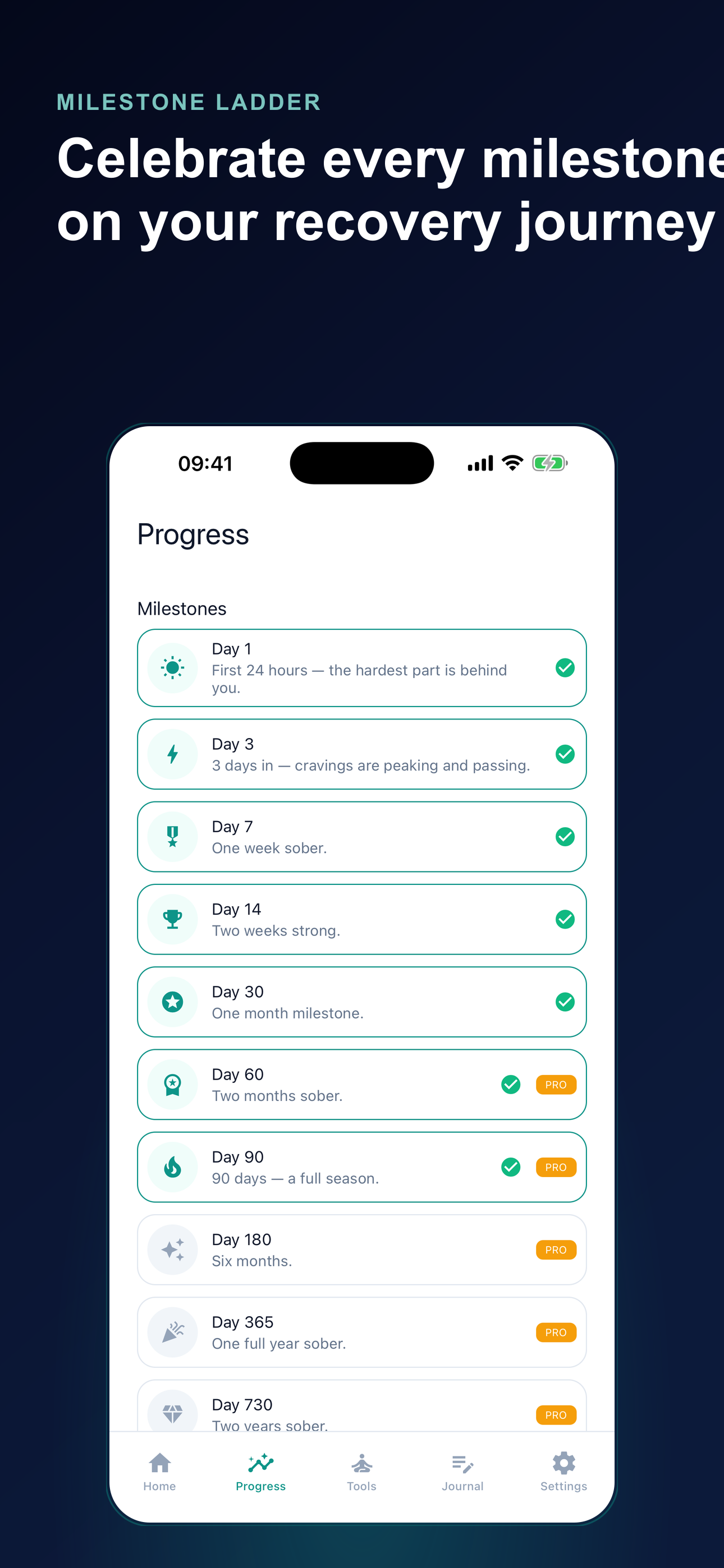 Sobriety Tracker & Sober Days screenshot 3