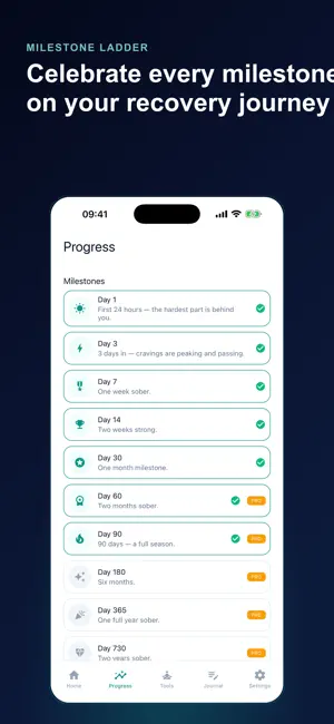 Sobriety Tracker & Sober Days screenshot 3