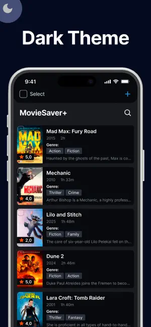Movie Saver+ iPhone screenshot 5