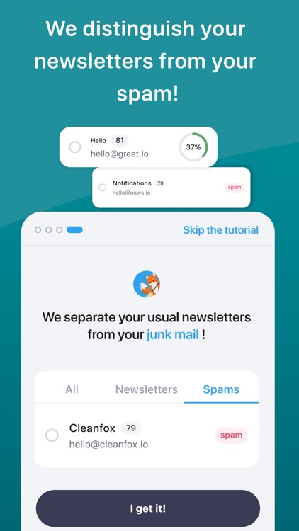 Cleanfox - Mail & Spam Cleaner