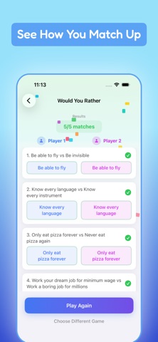 Icebreakers: Couple Games iPhone screenshot