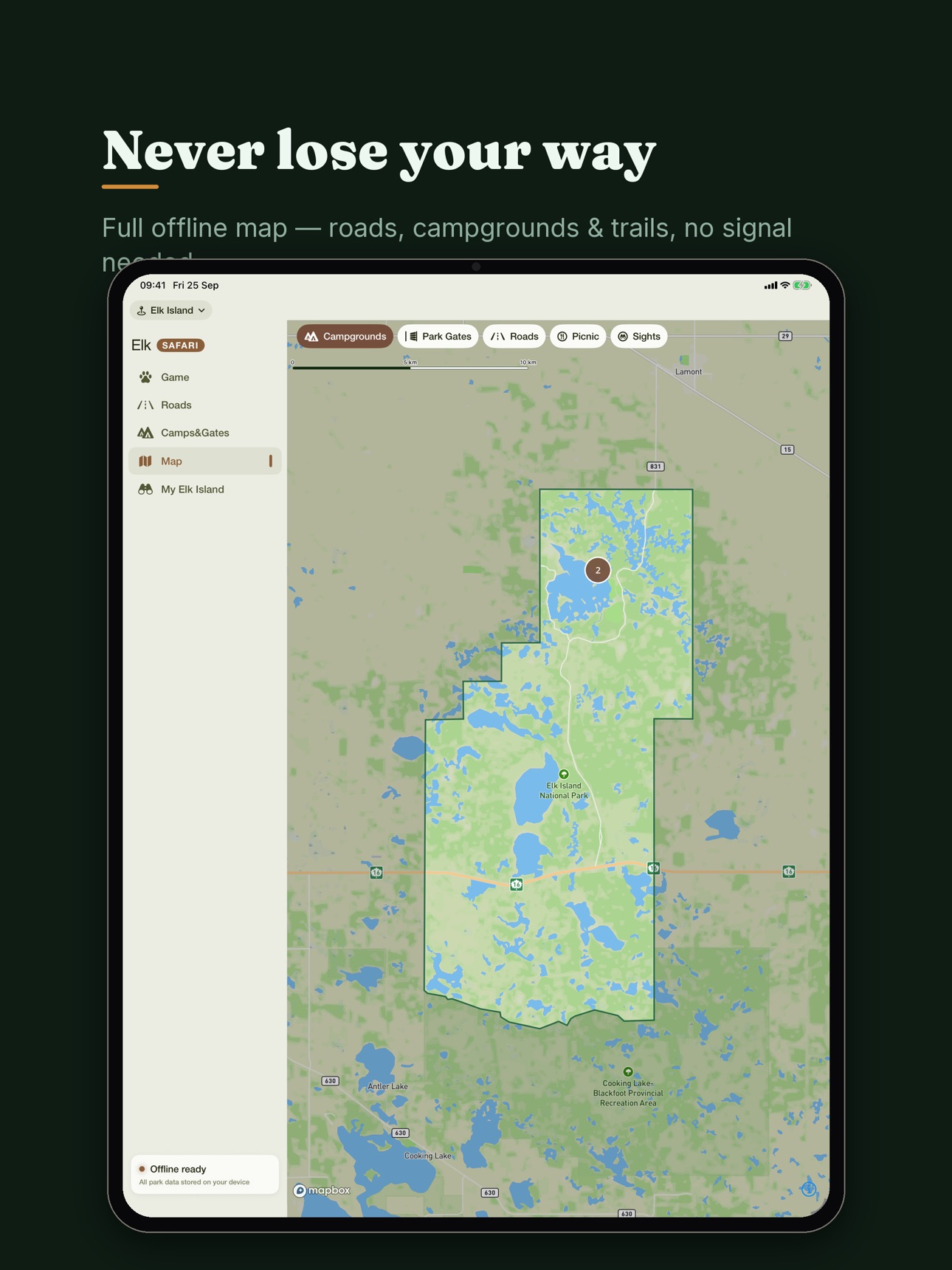 Screenshot 10 of Elk Island Safari Guide & Map