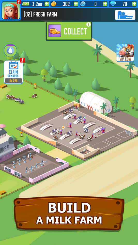 #4. Milk Farm Tycoon (iOS) 来自: Eastside Games