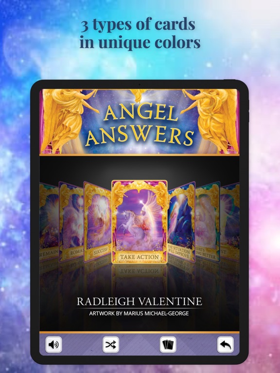 Angel Answers Oracle Cards iPad screenshot 5 - Lifestyle app
