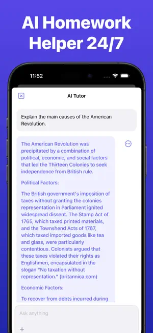 AI Homework Helper - TutorPal screenshot 1