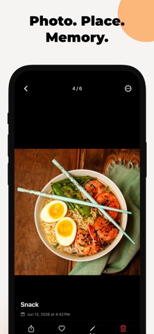 YumPal - Visual Food Journal iPhone screenshot