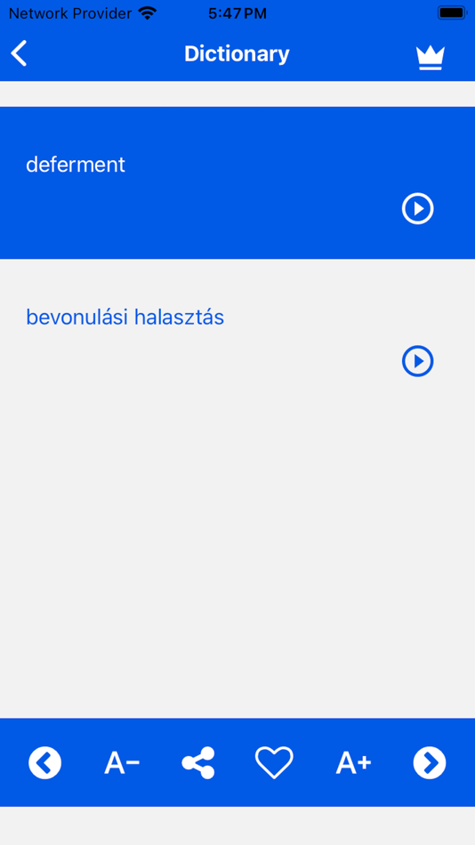 #3. Offline English to Hungarian (iOS) 由: Arsosa Network Inc.