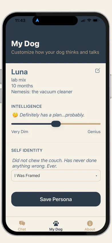 AskMyDog screenshot 2