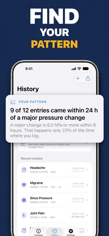 Barometric Pressure Tracker screenshot 5 of 6