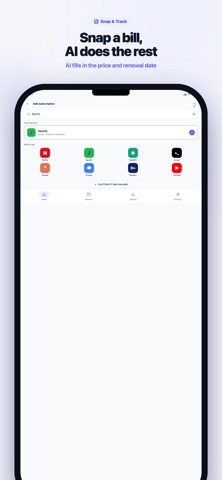 Subly: Subscription Assistant Screenshot 3 of 6