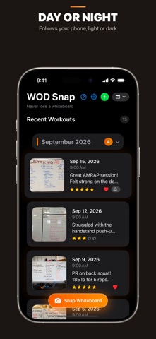 WOD Snap – CrossFit WOD Log Screenshot 4 of 8