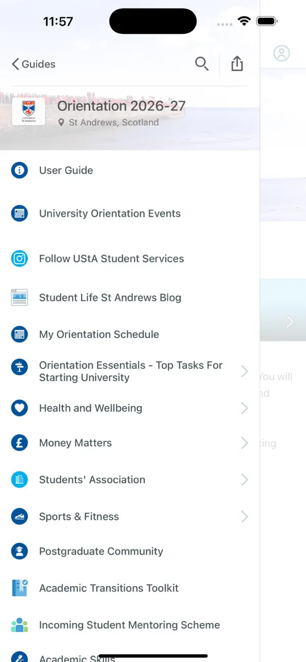 Screenshot #2 pour University of St Andrews