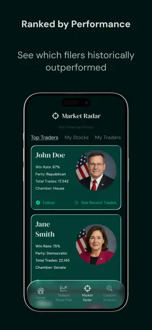 TradeGenius: Insider Trading screenshot 2