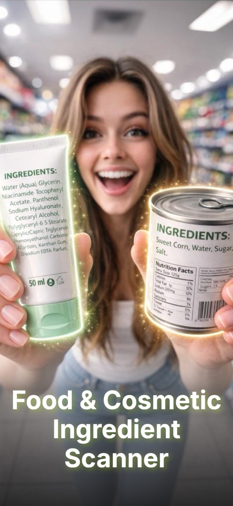 Ingredient Scanner: CosmiqAI - Reference App | MWM