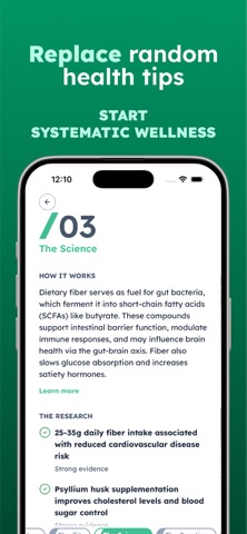Protocol: Health & Longevity screenshot
