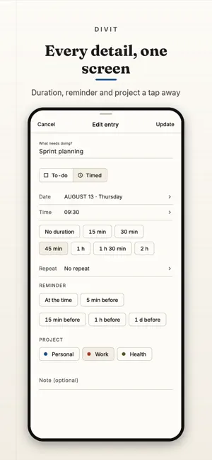 Divit: Agenda & Planner screenshot 4