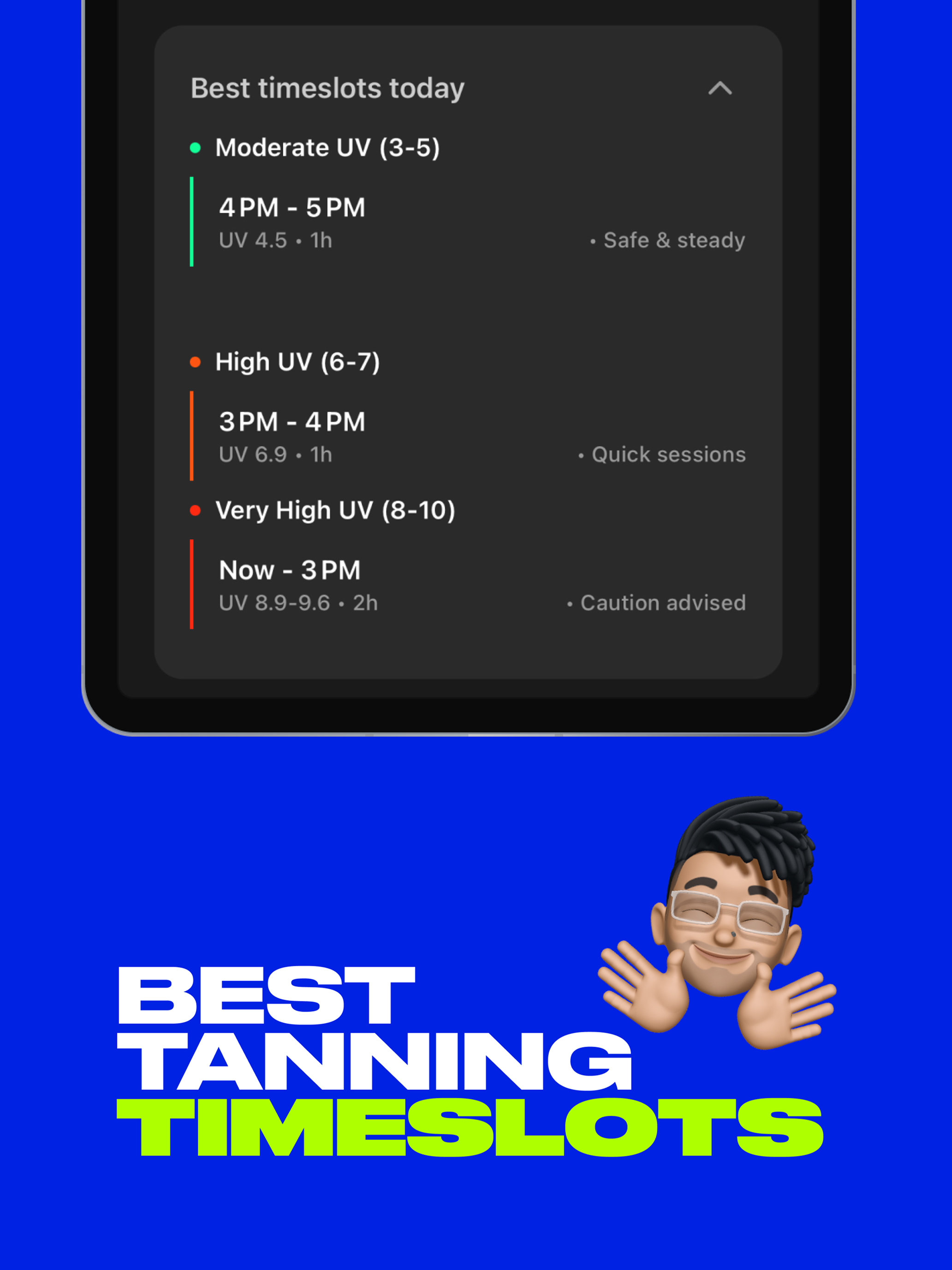 SunKiss Tracker: UV & Tanning