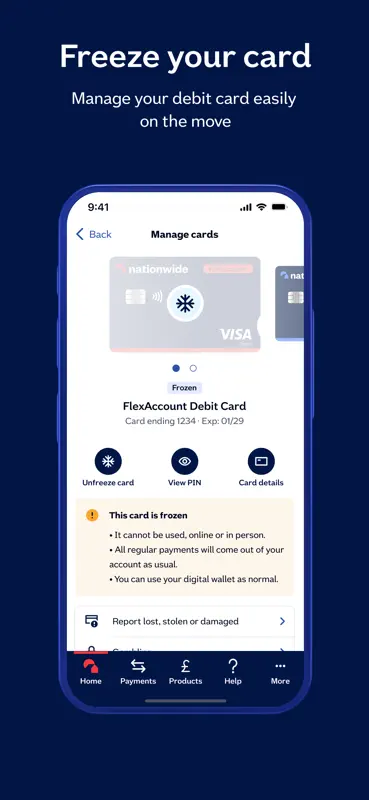 Nationwide Mobile Banking screenshot 4 of 8