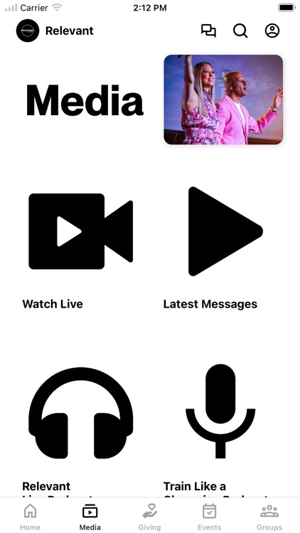 Official Relevant Church App