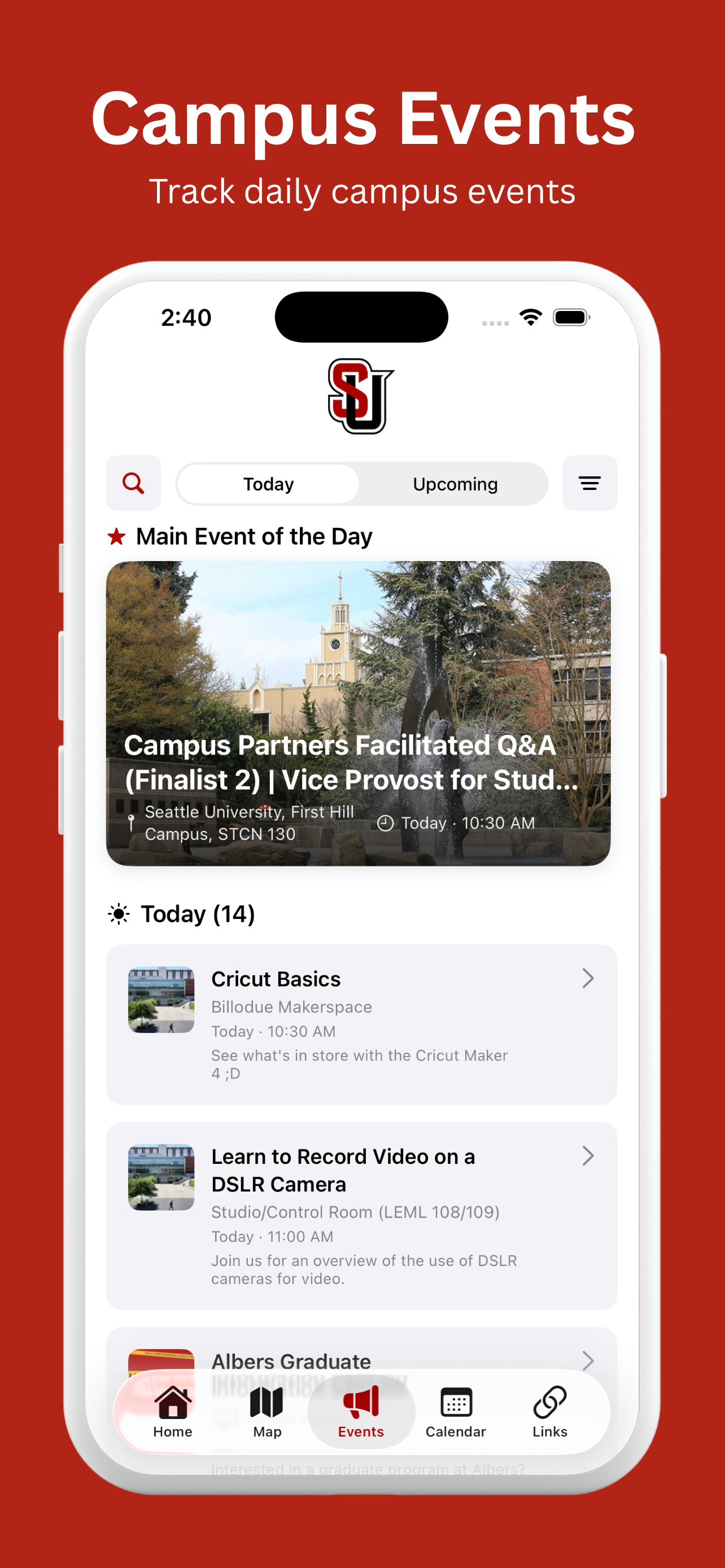 Seattle University Mobile App screenshot 6