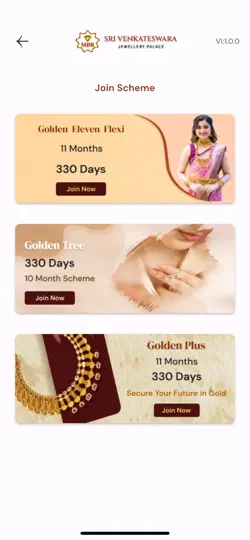 Capture d'écran de Sri Venkateswara Jewellery sur iPhone 6
