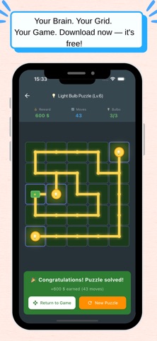 Light Puzzle: Brain game Screenshot 6 of 6