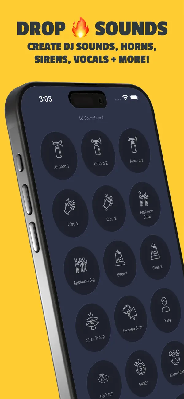 Screenshot #1 pour DJ Soundboard