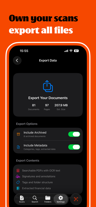 PDF Scanner: AI Doc Scan Screenshot 9 of 9