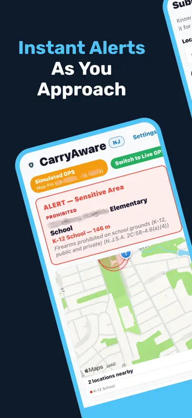 Carry-Aware screenshot 1